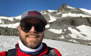 Bill climbs mountain